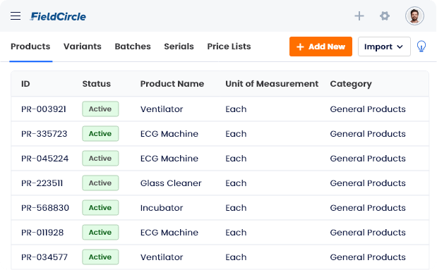 Spare Parts and Inventory Management
