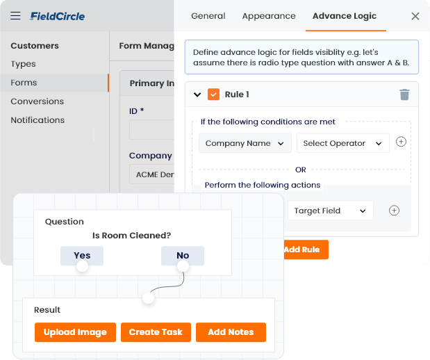 Conditional logic and smart forms