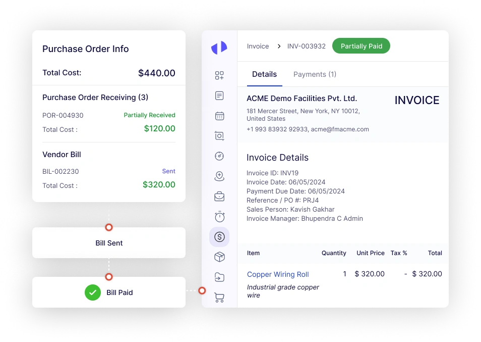 Invoice Matching and Reconciliation