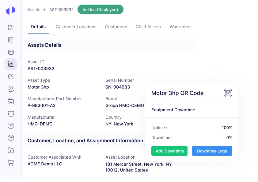 Asset and Equipment Management