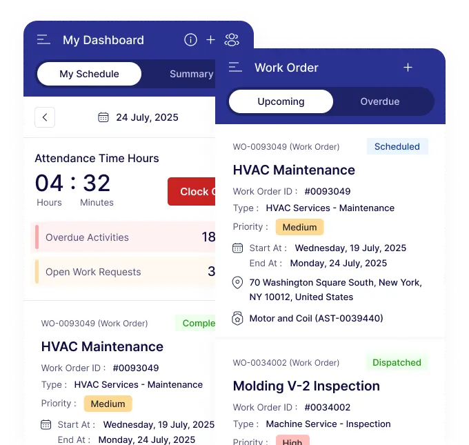 Field maintenance CRM