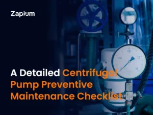 Centrifugal Pump Preventive Maintenance Checklist