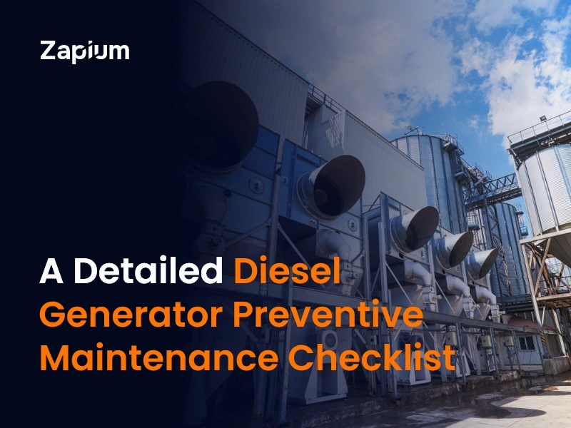 Diesel Generator Preventive Maintenance Checklist