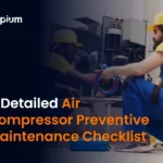 air compressor maintenance checklist