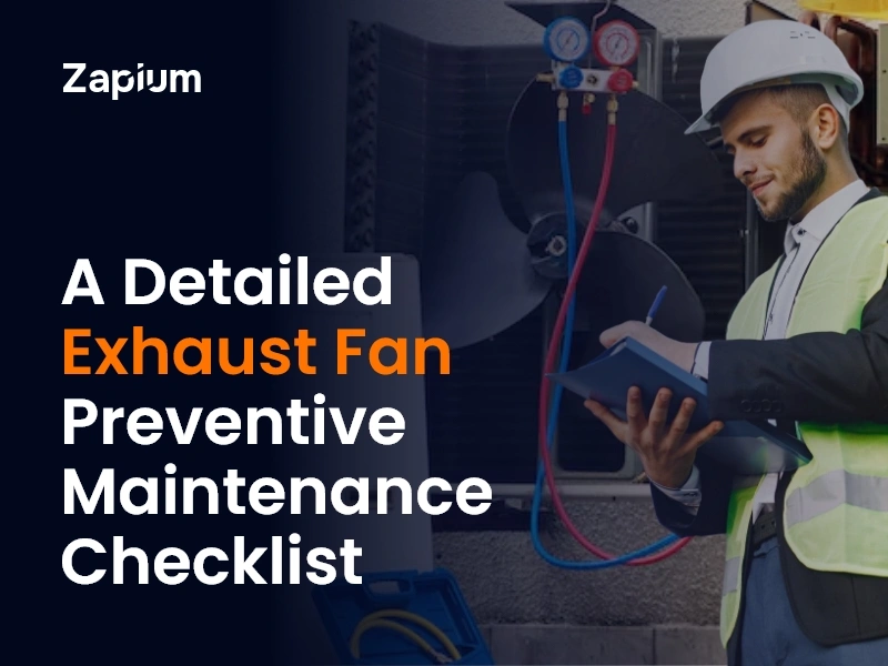 Exhaust Fan Preventive Maintenance Checklist