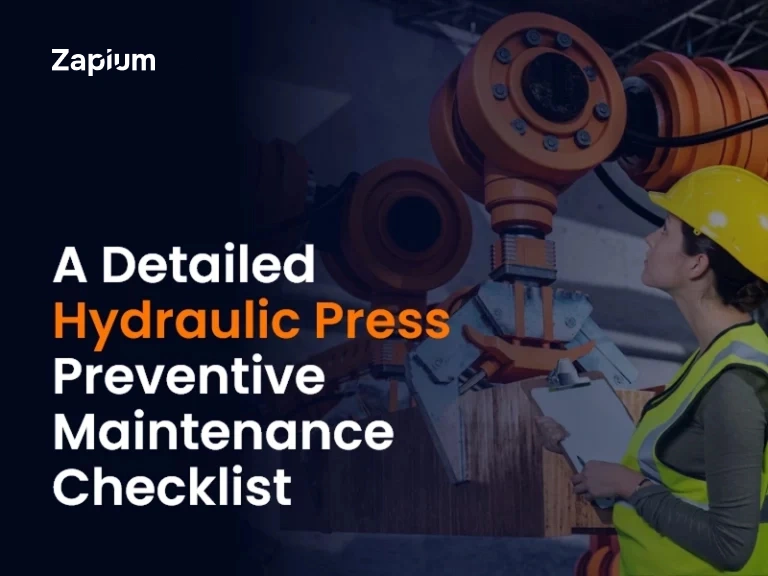 Hydraulic-Press Preventive Maintenance Checklist