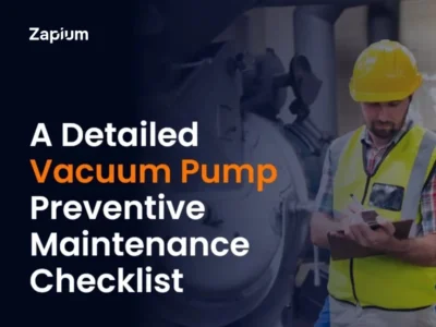 Vacuum Pump Preventive Maintenance Checklist