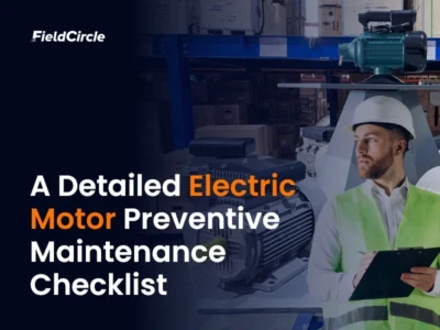 Electric Motor Preventive Maintenance Checklist