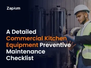 Commercial Kitchen Equipment Preventive Maintenance Checklist
