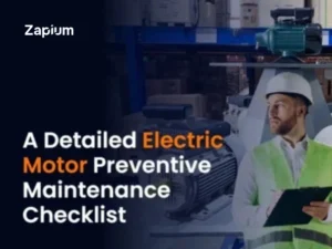 Electric Motor Preventive Maintenance Checklist
