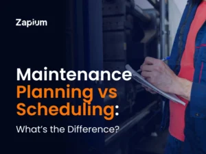 Planning vs Scheduling in Maintenance: A Detailed Comparison