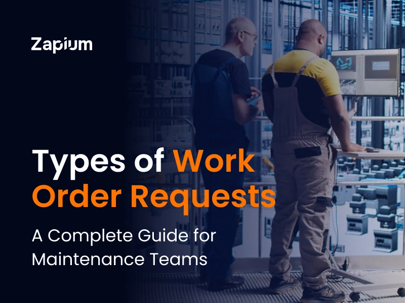 Types of work order request