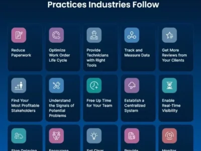 Field Service Management Best Practices Industries Follow