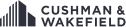 Cushman & Wakefield logo with a stylized building silhouette.