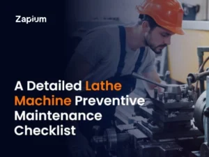 Lathe Machine Preventive Maintenance Checklist