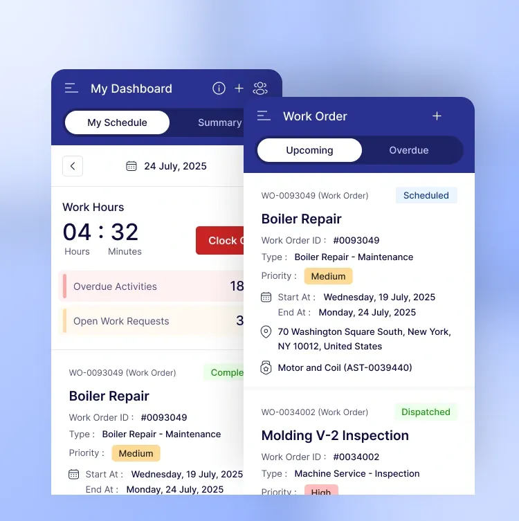 Mobile apps gradient
